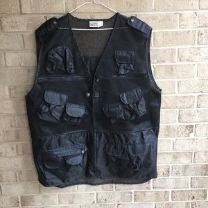 Vintage 90’s mesh vest w/ pockets